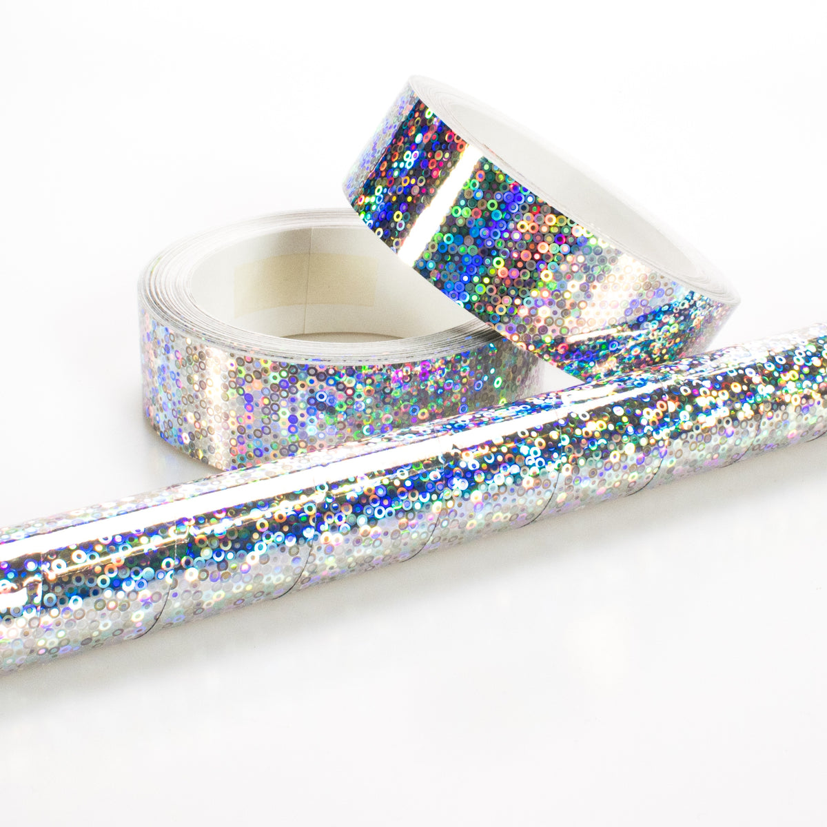 Silver Holographic Hoopios Tape