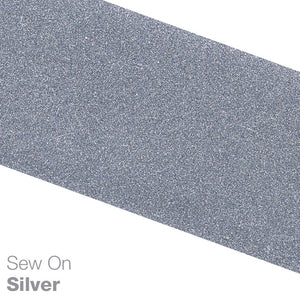 Sew-on Silver Reflective Fabric Tape (ANSI Certified)